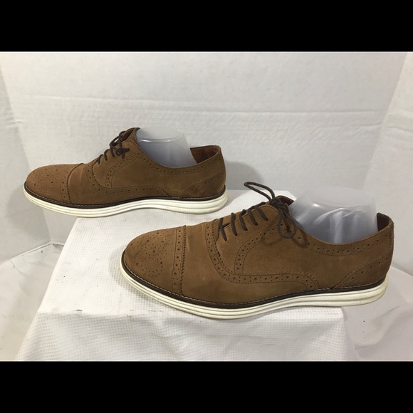 H&M Men's Size 10 Oxford Wingtips #A161 - Picture 3 of 6